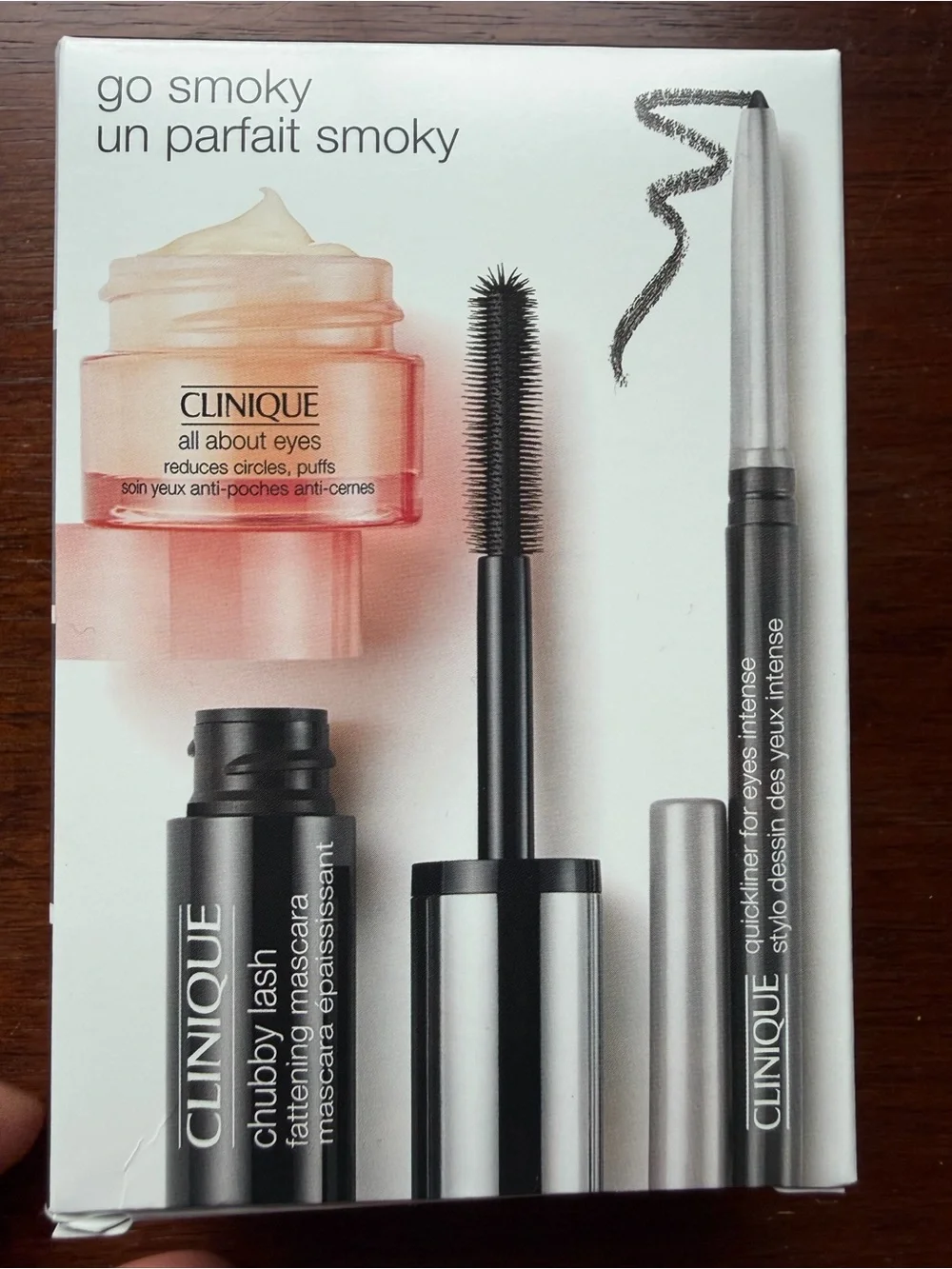 Clinique Go Smoky Eye Trio - Black and Charcoal